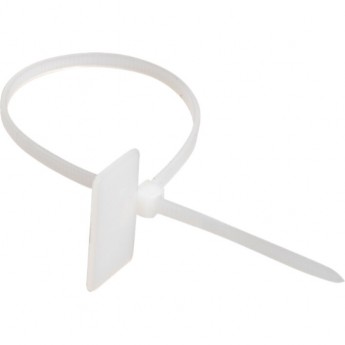 Хомут кабельный с маркировочной площадкой IEK ХП1 2,5х110 (100шт/упак) - UHH61-3-110-100