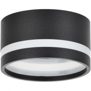 Накладной потолочный светильник IEK Lighting 4032 под лампу gx53 черный