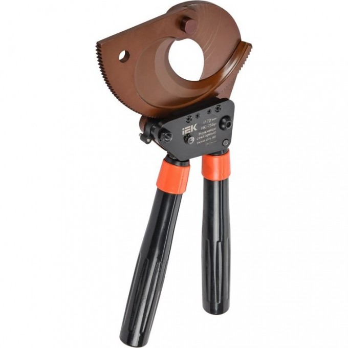 Ножницы секторные IEK НС-75Бр TNS41-075-BR