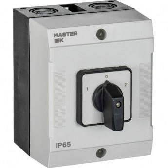 Переключатель кулачковый IEK MI-CS20-040-053 40А (сх. 53) в боксе стандартная рукоятка