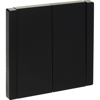 Выключатель 2-клавишный проходной IEK FORTEPIANO 10А FP107 черный FP-V22-0-10-1-K02 Выключатель 2-клавишный проходной IEK FORTEPIANO 10А FP107 черный FP-V22-0-10-1-K02